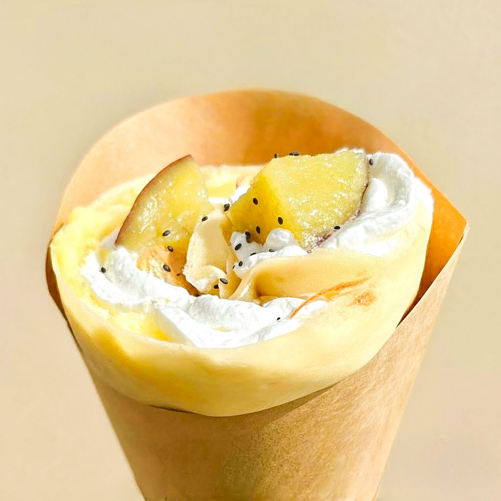 能登産紅はるかクレープ